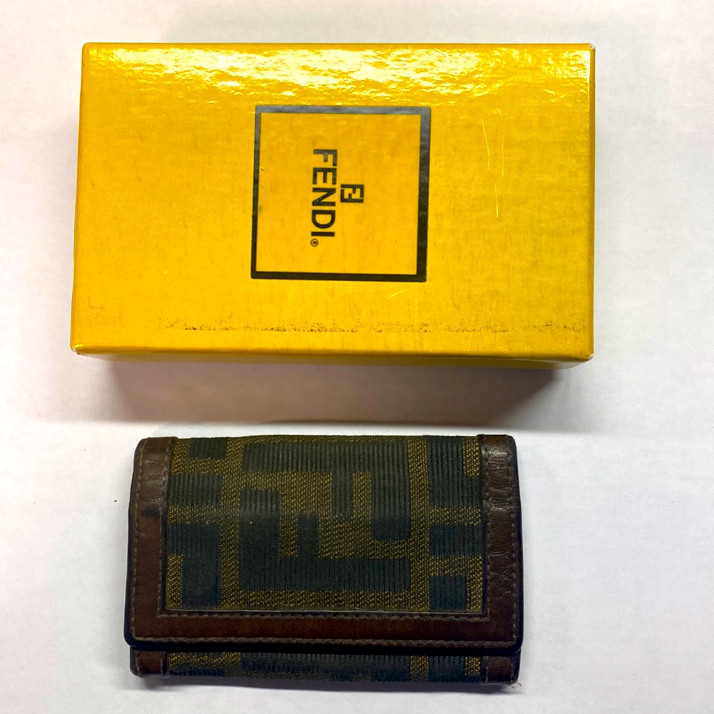 Fendi Key Case Canvas